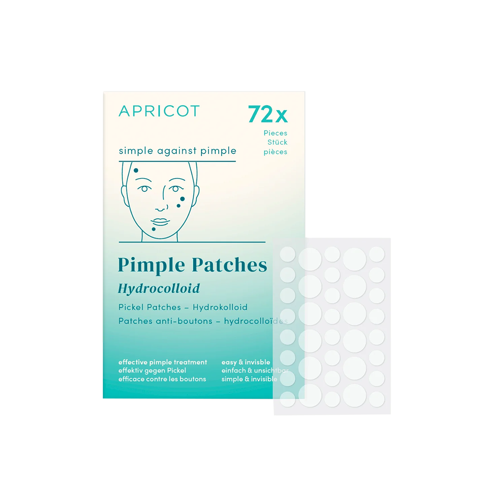 De Face Pimple Patches van APRICOT bieden niet alleen effectieve onmiddellijke verlichting bij puistjes, maar zijn ook volledig veganistisch en dierproefvrij. Deze patches worden aangebracht op het aangetaste deel van de huid en zijn verrijkt met hydrocolloïd, wat de puistjes op een natuurlijke manier uitdroogt.