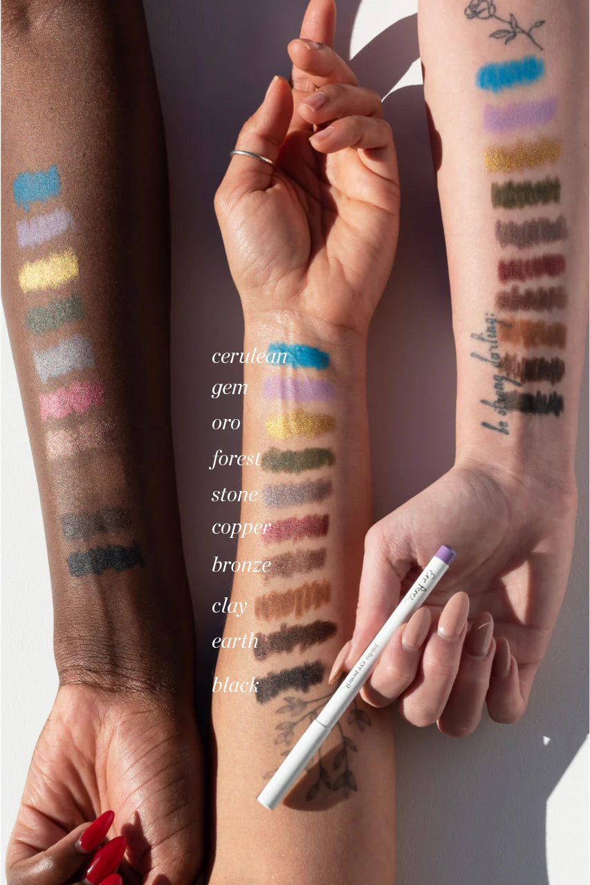 Ere perez Jojoba Eye Pencil alle kleuren en swatches