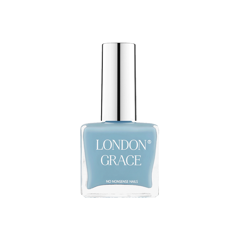 Hoog gepigmenteerd en onweerstaanbaar glanzend, deze prachtige kleuren passen bij elk moment en elke stemming. De Vegan nagellak van London Grace zijn dierproefvrij en gemaakt met een 10-free*, no-nasties-formule voor gezonde en sterke nagels.