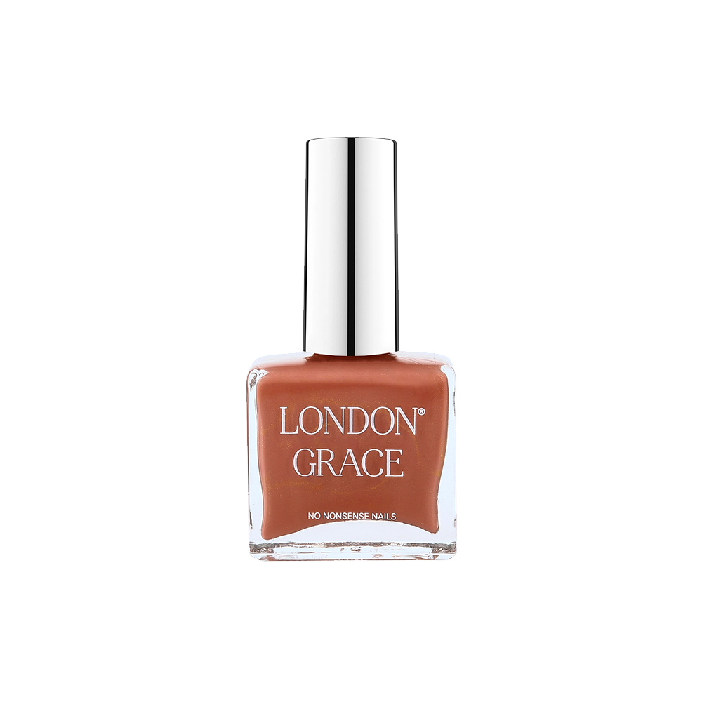 Hoog gepigmenteerd en onweerstaanbaar glanzend, deze prachtige kleuren passen bij elk moment en elke stemming. De Vegan nagellak van London Grace zijn dierproefvrij en gemaakt met een 10-free*, no-nasties-formule voor gezonde en sterke nagels.