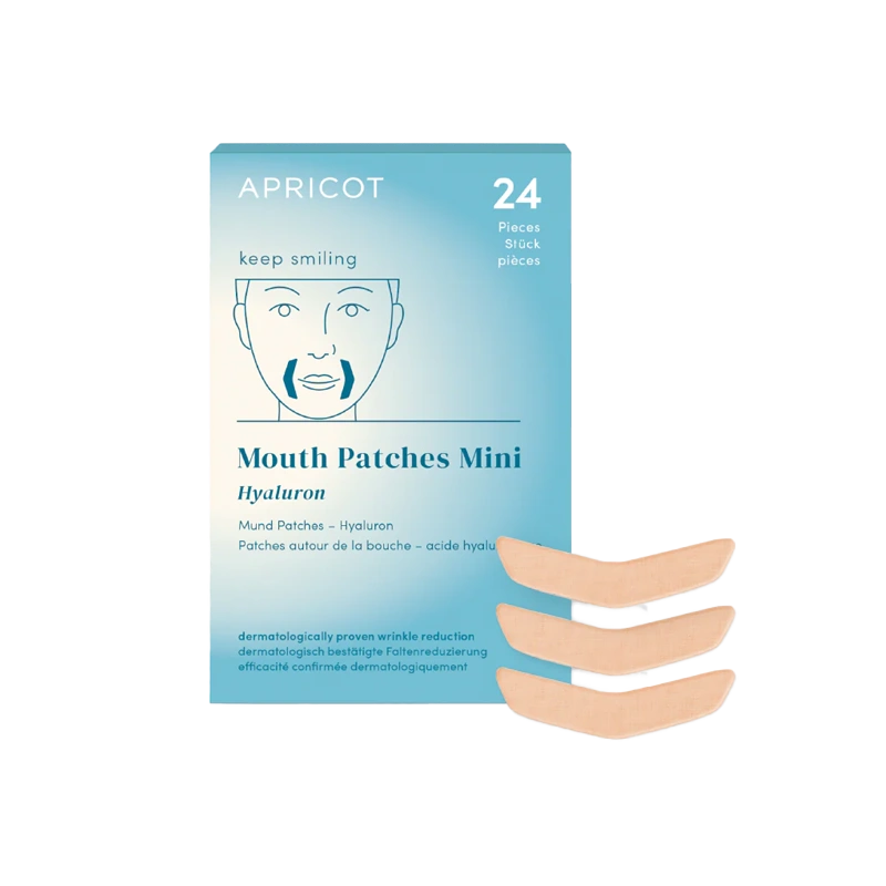 Het is tijd om te lachen om fijne lijntjes. Want met onze veganistische mond patches van hoogwaardig katoen, die verrijkt zijn met buitengewoon effectieve hyaluron, vervagen ze langzaam weer. Hoe meer je de pleisters gebruikt, hoe gladder, steviger en meer ontspannen de huid rond je mond zal zijn. Het is klinisch bewezen. Minimale ingrediënten. Maximaal effect.