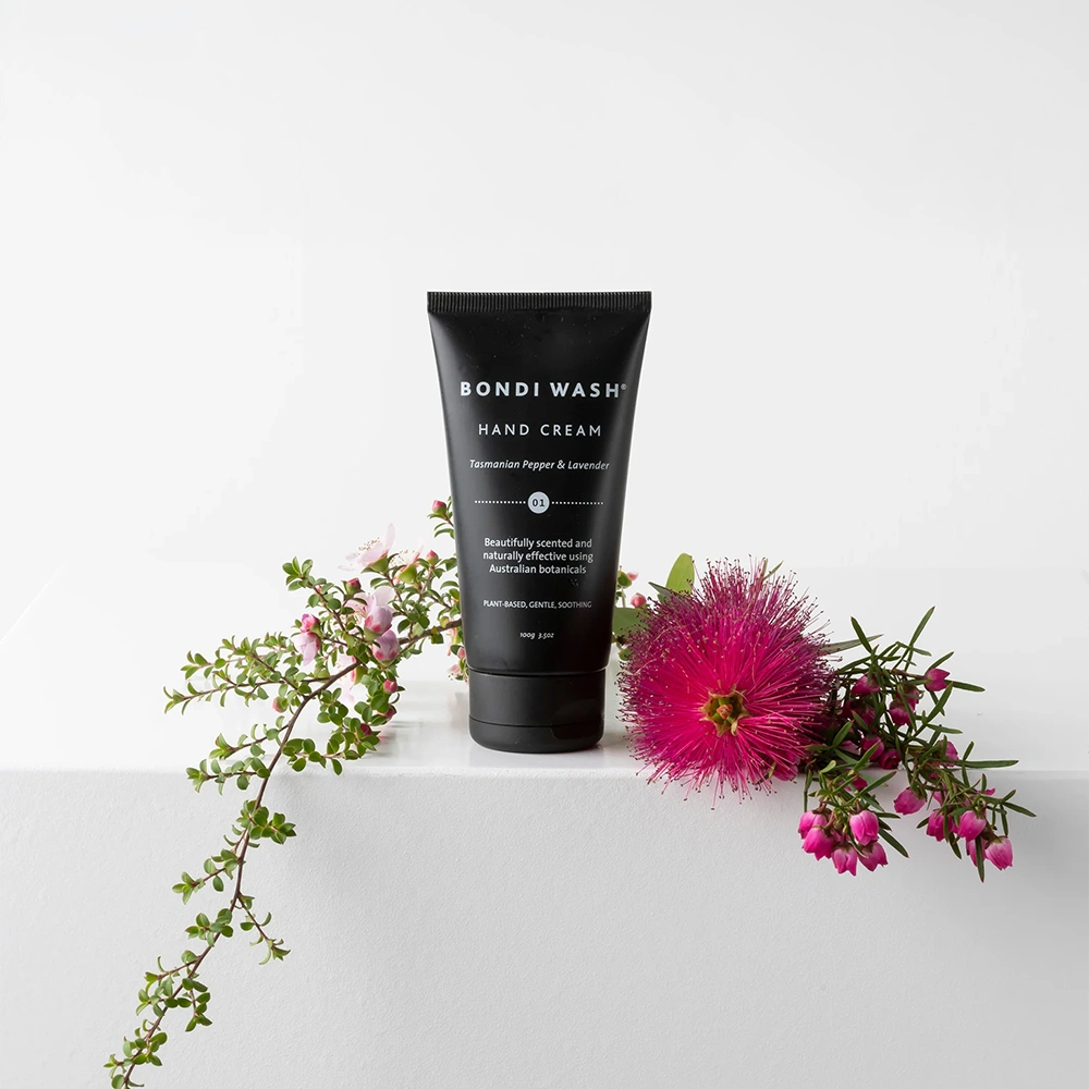 Bondi Wash Hand Cream - Vegan en natuurlijke handcreme geurend naar Tasmanian pepper & lavendel.