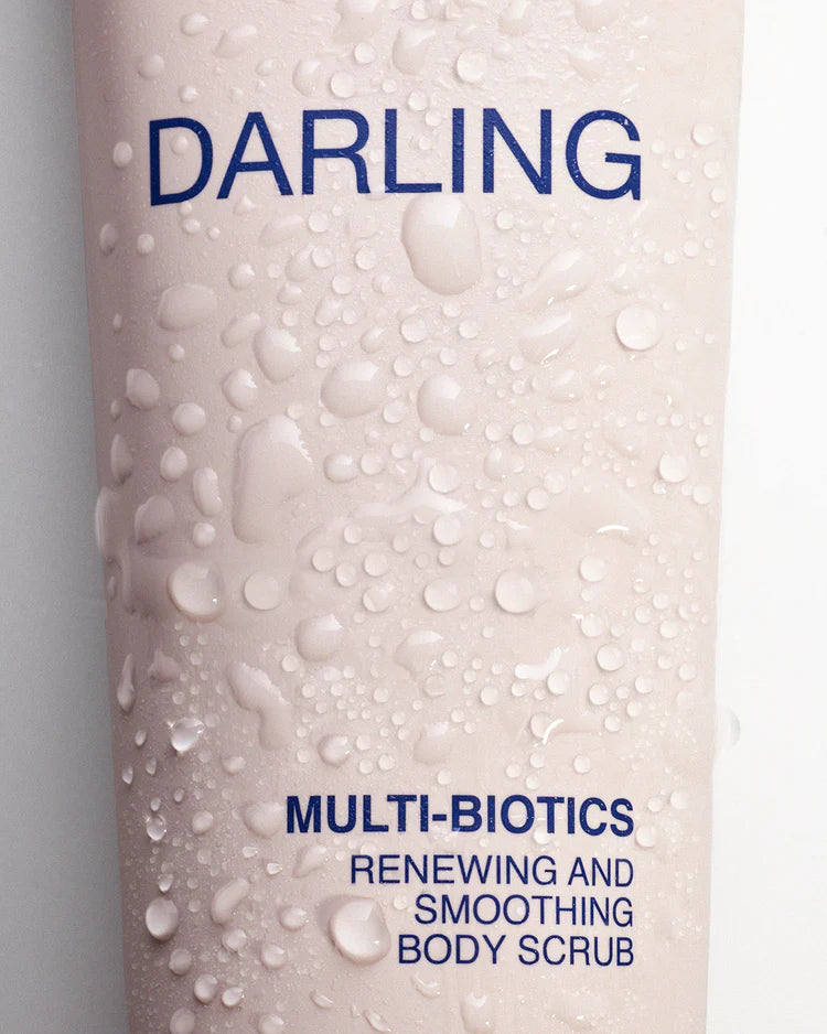 Multi-biotics renewing and smoothing body scrub van Darling Sun