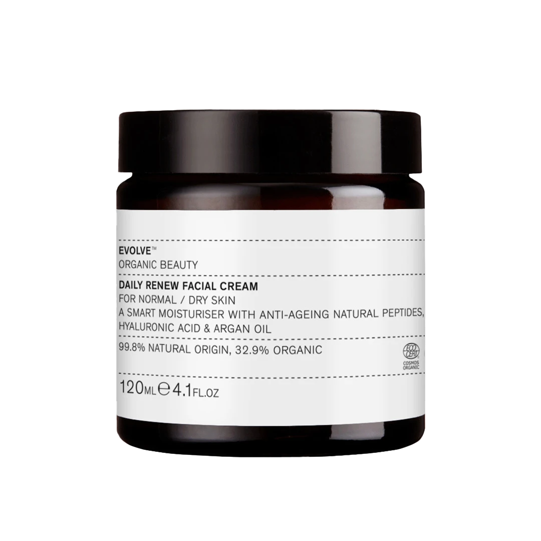 Evolve Beauty Grootverpakking Daily Renew Facial Cream - Vegan dagcreme in grote pot