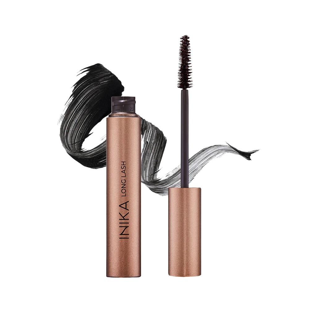 De awardwinnende INIKA Long Lash Vegan Mascara Black is een prachtige en luxueuze aanvulling op het INIKA assortiment. INIKA maakt gebruik van 100% plantaardige en natuurlijke ingrediënten om de lengte en het volume van de wimpers te verhogen. De volumineuze borstelkop zorgt ervoor dat de perfecte hoeveelheid mascara elke keer wordt aangebracht. Bij de 1e keer aanbrengen krijg je de lengte die je nodig heeft, bij de 2e keer aanbrengen krijg je het gewenste volume. Een nieuwe en revolutionaire formule!