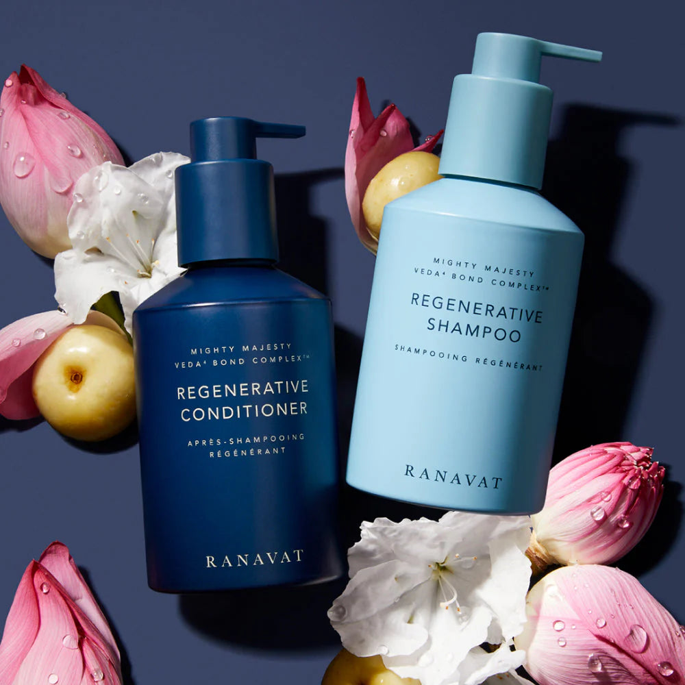 Ranavat Veda⁴ Bond Complex Shampoo – Ayurvedisch Haarherstel & Versterking bij Vegan Beauty. Ontdek de Ranavat Regenerative Veda⁴ Bond Complex Shampoo, verrijkt met Ayurvedische superkruiden zoals Amla, Hibiscus, Ashwagandha en Roze Lotus. Herstelt beschadigd haar, versterkt de haarstructuur, bevordert haargroei en hydrateert intens. Vrij van sulfaten, siliconen en parabenen – 100% vegan, cruelty-free & luxe haarverzorging. Geschikt voor droog, gekleurd en beschadigd haar.