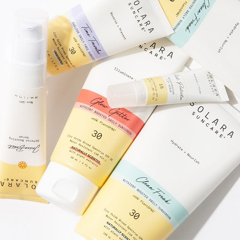 Solara Suncare Vegan Zonnebrand creme, dierproefvrije zonverzorging, minerale zonnebrandcreme pantaardige ingredienten