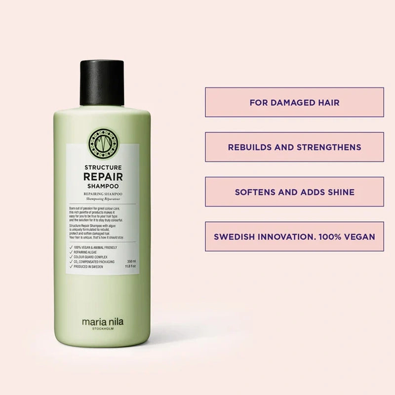 Voordelen Maria Nila Structure Repair Vegan Shampoo