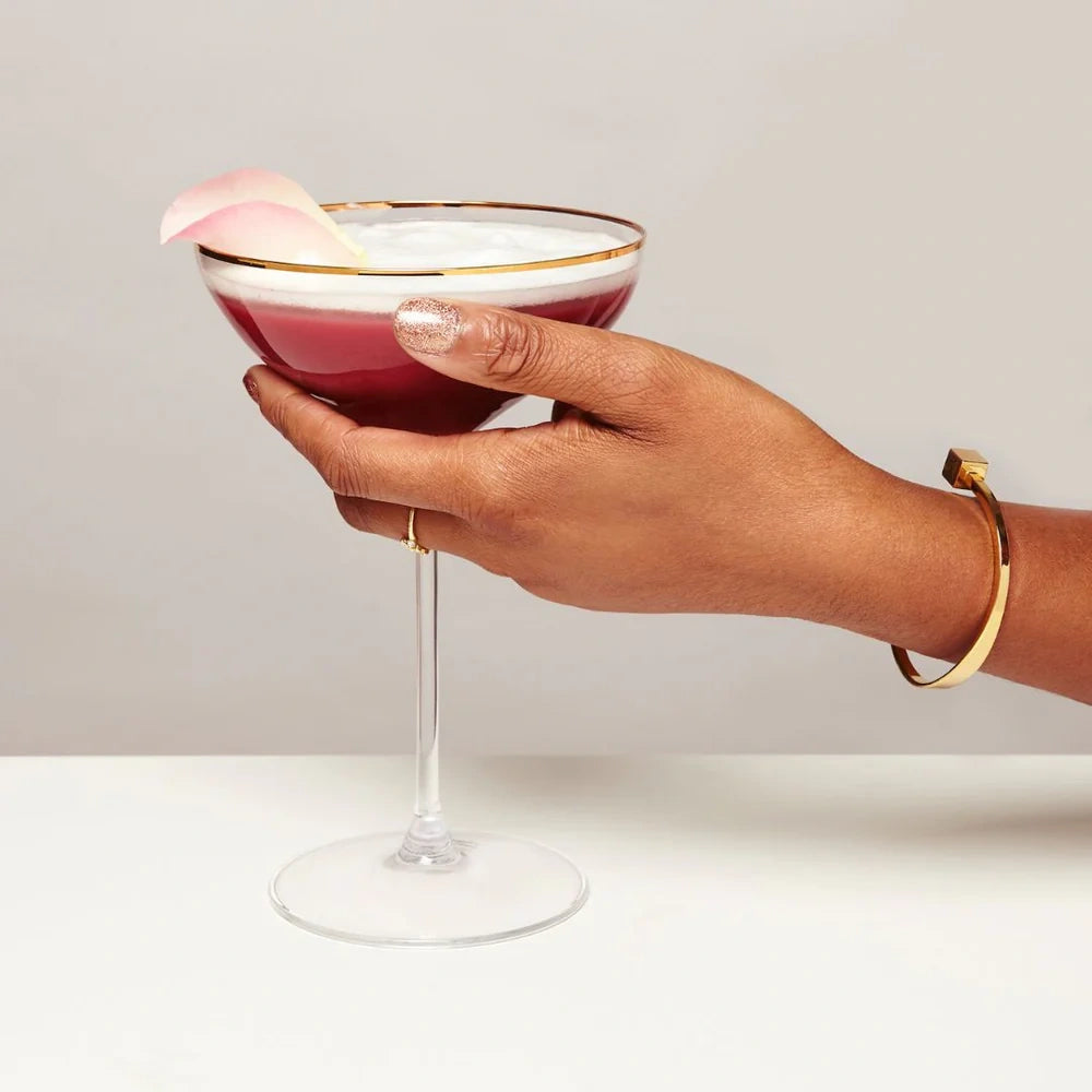 Margot - warme tint glitter Nagellak van London Grace