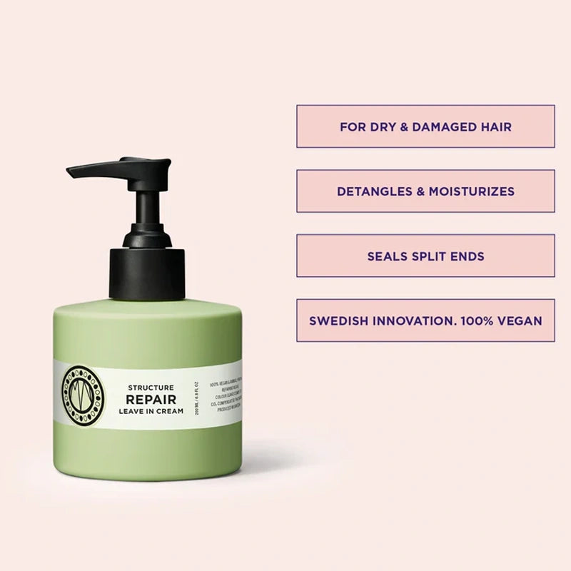 voordelen vegan leave in cream van Maria Nila bij vegan beauty