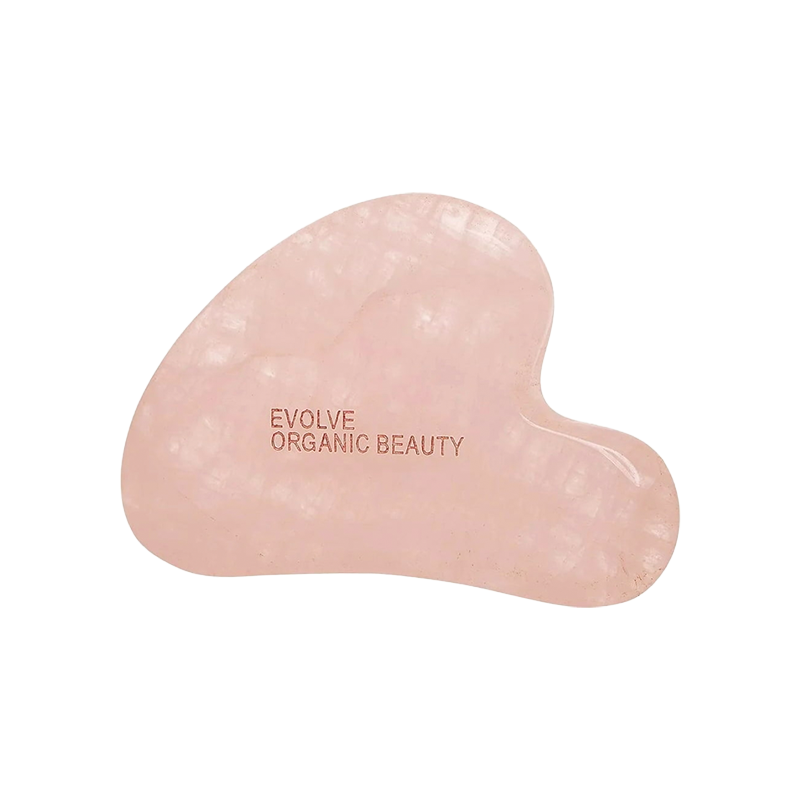 Gua Sha is een behandeling die steeds populairder wordt omdat het een natuurlijke manier is om de huid te verbeteren. Evolve Beauty heeft hiervoor de perfecte Rose Quartz Gua Sha ontwikkeld, een prachtige tool gemaakt van rozenkwarts.