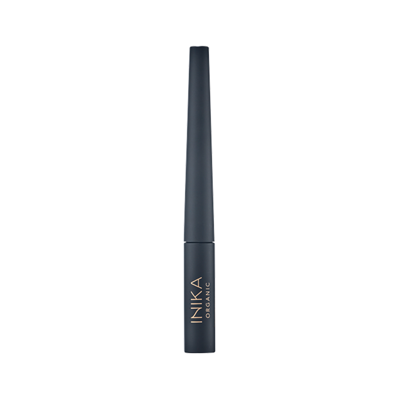 Geef jouw ogen definitie met deze biologische zwarte liquid Eyeliner van INIKA Organic. Rijk aan natuurlijke botanische extracten en pure pigmenten, zorgt deze vegan eyeliner voor sprekende ogen.