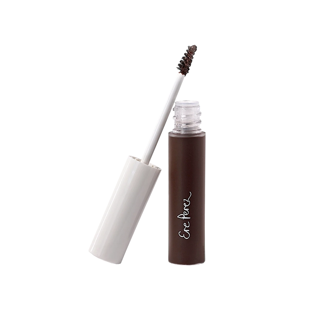 De Argan Brow Hero van Ere Perez is een vegan en dierproefvrij Tinted Brow Gel in 3 verschillende kleuren. De vegan Brow Gel houdt je wenkbrauwen in model, geeft ze kleur en bevat daarnaast kleine vezels om je wenkbrauwen meer volume te geven. 