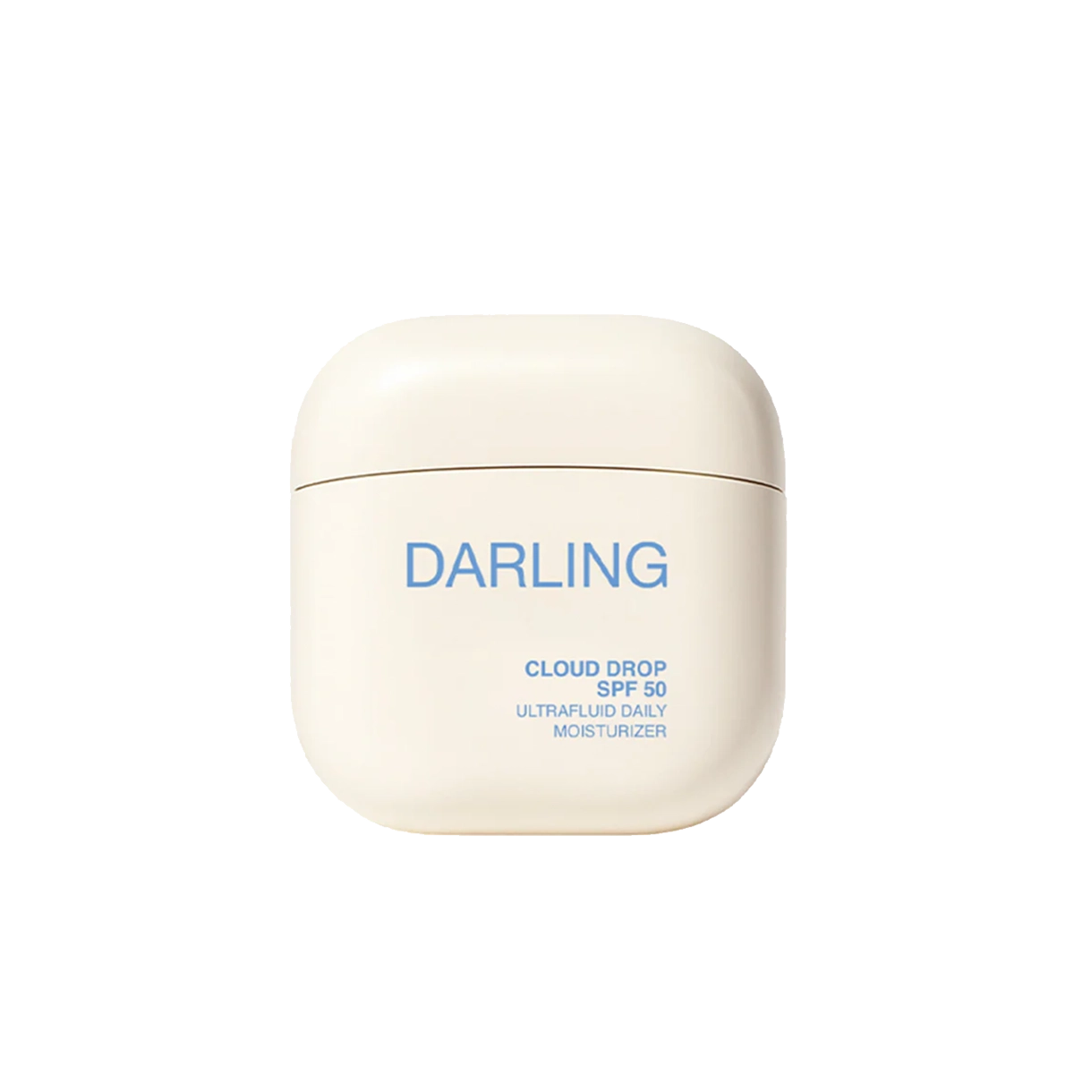 Darling Cloud Drop SPF50 | Vegan Daily Moisturizer Zonbescherming in één. Op zoek naar een dagelijkse SPF die niet plakt, niet wit uitslaat en voelt alsof er bijna niets op de huid zit? Darling Cloud Drop SPF50 combineert een intens hydraterende moisturizer met krachtige breedspectrum SPF50 bescherming in één ultralichte formule.