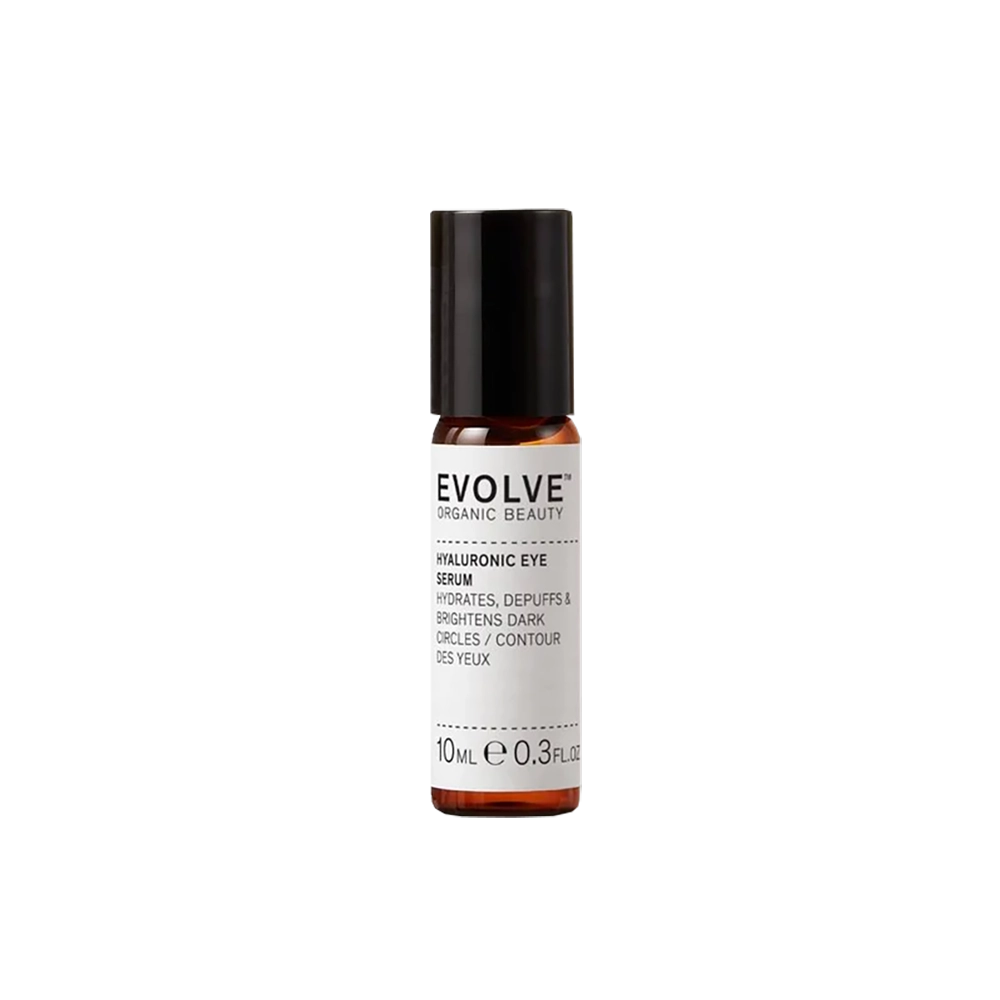Evolve Organic Beauty Hyaluronic Eye Serum: dé 100% natuurlijke, vegan én dierproefvrije oogroller die direct resultaat geeft voor elke huid.