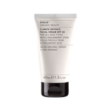 Climate Defence Facial Cream - SPF 30 is het perfecte 2-in-1 huidverzorgings- en zonbeschermingsproduct dat de huid verzorgt en tegelijkertijd beschermt tegen veroudering door de zon. Het is belangrijk om je huid dagelijks te beschermen tegen schadelijke UV-stralen en om goed voor je huid te zorgen, vooral gezicht, omdat die vaker blootgesteld wordt aan de zon en andere omgevingsfactoren. 