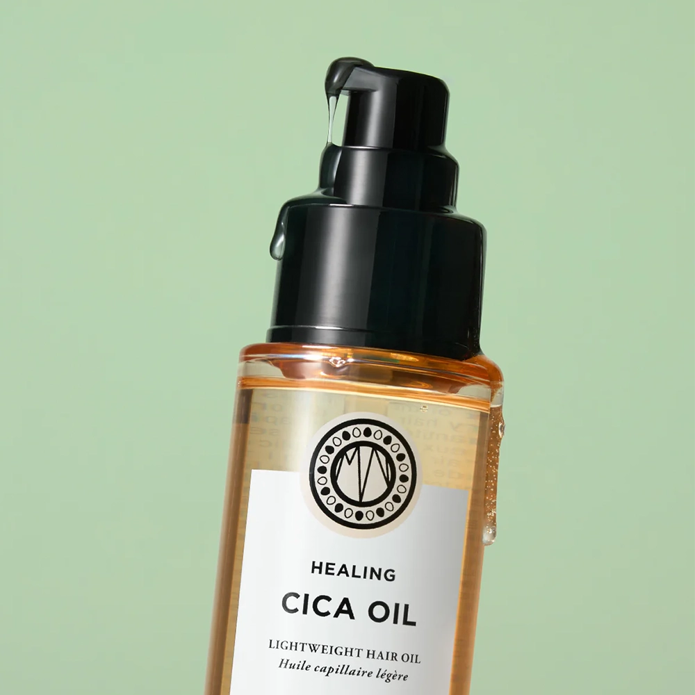 Healing Cica oil haarolie van Maria Nila sfeerbeeld, vegan en dierproefvrij