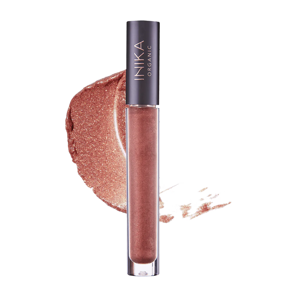 INIKA Organic's vegan Lip Glaze Cinnamon geeft je lippen kleur en intense verzorging! De voedende Lip Glaze formule verzorgt de lippen met natuurlijke ingrediënten en laat de lippen weer stralen. #kleur_cinnamon
