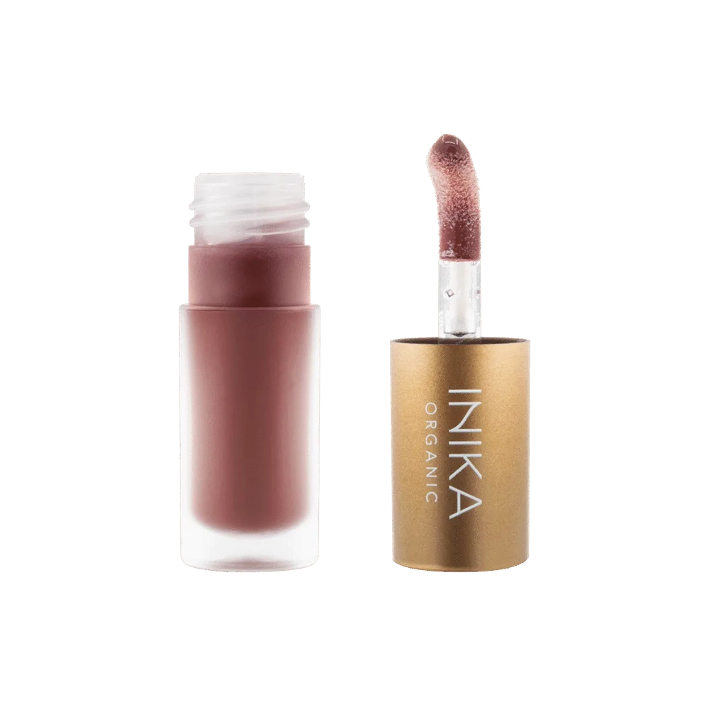 #kleur_Cinnamon Inika Organic Tinted Lip Tint in de kleur Cinnamon
