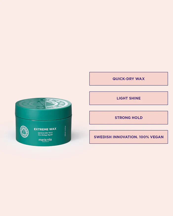 Productinformatie Maria Nila Extreme Wax Quick Dry