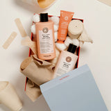 De Maria Nila Head & Hair Heal Gift Box is gemaakt van 100% gerecyclede materialen en bevat een Head & Hair Heal Shampoo, Head & Hair Heal Conditioner + een gratis full size Head & Hair Heal Booster Masque t.w.v. 10.-