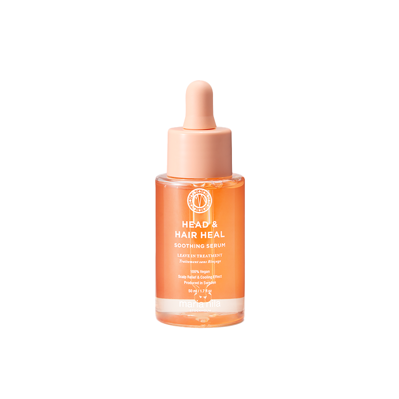 Maria Nila's Head &amp; Hair Heal Soothing Serum is een verzachtend hoofdhuidserum dat de droge, jeukende of schilferige hoofdhuid hydrateert en behandelt. Breng het serum aan op een vochtige of droge hoofdhuid wanneer de hoofdhuid een kalmerende boost nodig heeft.&nbsp;