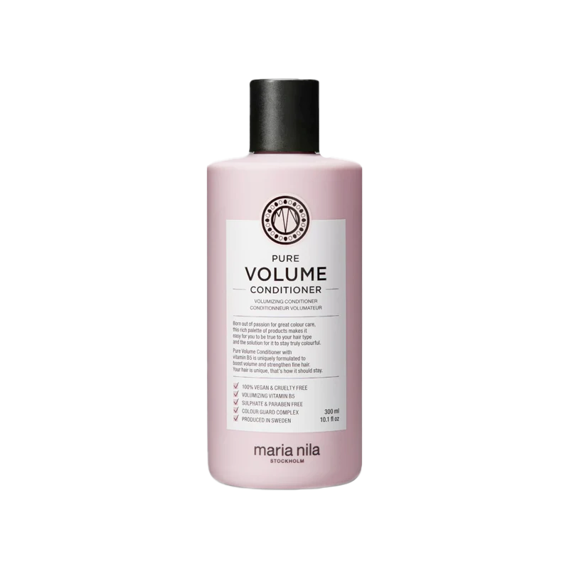 De Maria Nila Pure Volume Gift Box is gemaakt van 100% gerecyclede materialen en bevat een Pure Volume Shampoo, Pure Volume Conditioner. is geheel vegan, dierproefvrij en natuurlijk.
