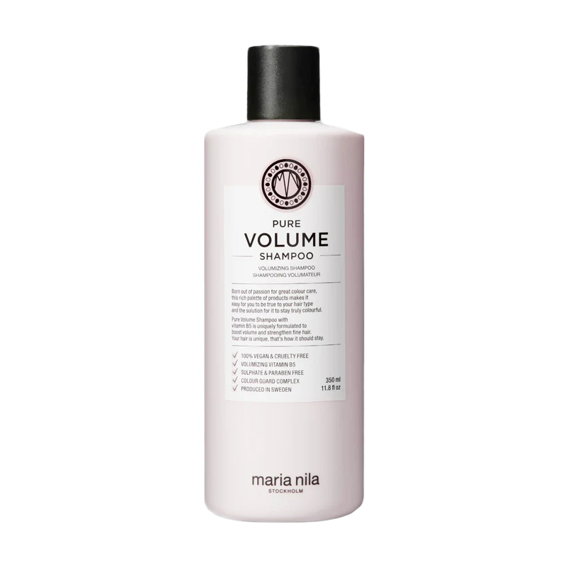 De Maria Nila Pure Volume Gift Box is gemaakt van 100% gerecyclede materialen en bevat een Pure Volume Shampoo, Pure Volume Conditioner. is geheel vegan, dierproefvrij en natuurlijk.