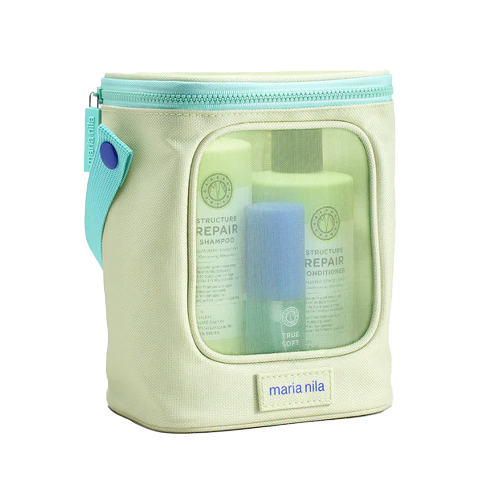 Geef jezelf of een ander ultieme haarverzorging cadeau met de Maria Nila Structure Repair Beauty Bag. Inclusief Structure Repair Shampoo, Structure Repair Conditioner, True Soft Argan Olie en prachtige cadeauverpakking.
