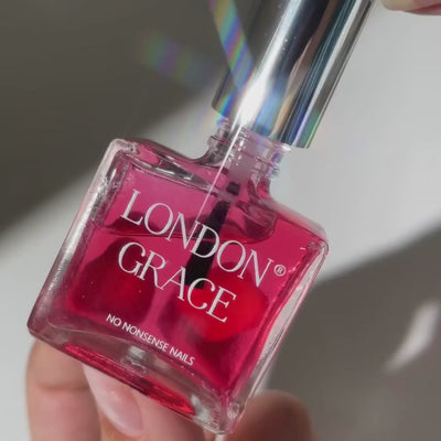 Hoe werkt London Grace Repair + Glow Nail Treatment