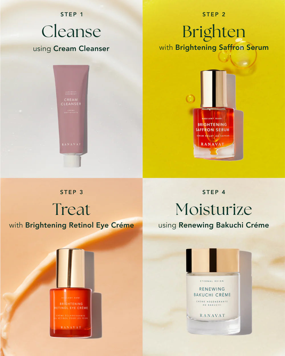 Deze retinol oogcrème van Ranavat voor de nacht combineert de kracht van de eerste ayurvedische retinol met een antioxidantboost van saffraan. Het resultaat? Klinisch bewezen verlichting van donkere kringen, strakkere huid rondom de ogen en minder zichtbare wallen. Bovendien helpt het de fijne lijntjes zichtbaar te verminderen, voor een jeugdige en frisse uitstraling. Geheel vegan en dierproefvrij.