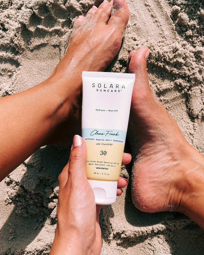 Clean Freak Nutrient Boosted Daily Sunscreen (Unscented) - SPF30