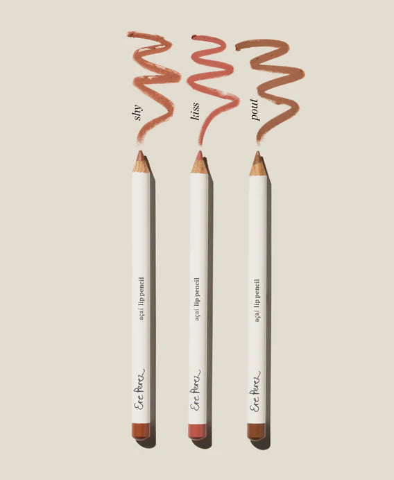 Ere Perez vegan acai lip pencils in 3 kleuren
