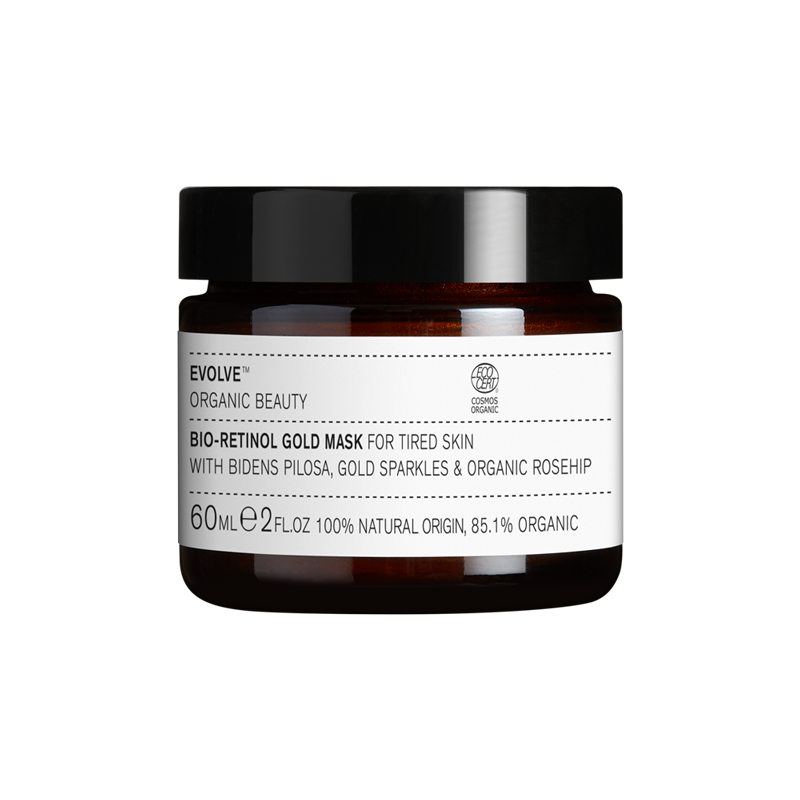 Evolve Organic Beauty bio retinol gold mask