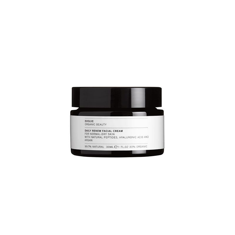 Deze award winnende vegan moisturizer herstelt de normale tot droge huid met een mix van pure organische oliën. Organische arganolie voedt, terwijl natuurlijk hyaluronzuur kalmeert en hydrateert. hypoallergeen geparfumeerd met kalmerende natuurlijke vanille- en kokosnootgeur. Vegan, clean, dierproefvrij en natuurlijk.