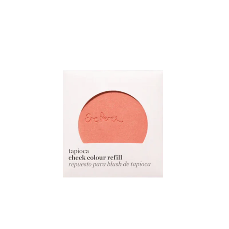 De Tapioca Cheek Colour van Ere Perez is een zachte blush voor een gezonde glow. De blush bevat een subtiele shimmer en geeft je wangen een mooie tint. De blush bevat Tapioca, Chamomile & Vitamine E om je wangen te verzorgen, verzachten en je huidteint te egaliseren. Fluweelzachte tapioca maakt de ruwe huid glad