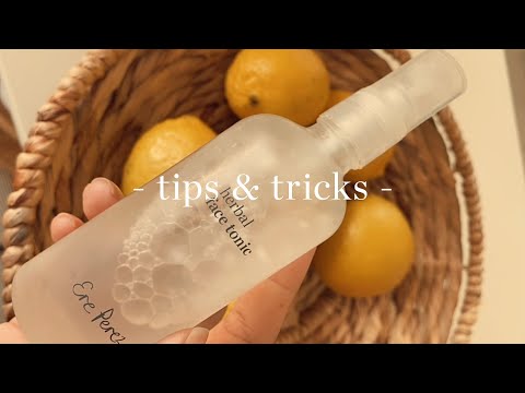 tips & tricks - Ere Perez face tonic