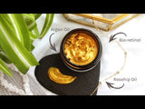Evolve Organic Beauty Golden mask met Bio retinol, argan en rosenbottel. Volledig vegan en dierproefvrij gezichtsmasker voor alle huidtypen.