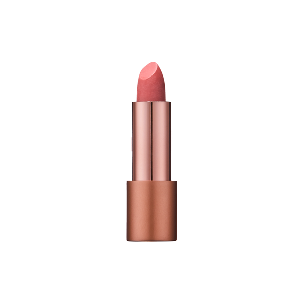 INIKA Organic Vegan Lipstick Spring Bloom bevat biologische natuurlijke Shea boter, Argan olie en Jojoba die intens verzorgen, beschermen én hydrateren. Veganistische en halal lipstick vol pure minerale pigmenten en is verrijkt met vitamine E. Een romige formule met een volle intense kleur voor mooie verzorgde lippen.