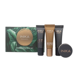 De Foundation Trial Set! Deze set bevat een primer, loose foundation, liquid foundation en BB cream. Perfect om uit te proberen of cadeau te geven. Allen zijn ze vrij van aceton, Vrij van alcohol, Vrij van aluminium, Vrij van fluoride, Vrij van formaldehyde, Vrij van ftalaten, Vrij van gluten, Vrij van hars, Vrij van kleurstoffen, Vrij van parabenen, vrij van petroleum, Vrij van siliconen, Vrij van sulfaten, Vrij van tolueen, Biologisch, Dierproefvrij, Halal, Vegan, Vegetarisch
