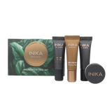 De Foundation Trial Set! Deze set bevat een primer, loose foundation, liquid foundation en BB cream. Perfect om uit te proberen of cadeau te geven. Allen zijn ze vrij van aceton, Vrij van alcohol, Vrij van aluminium, Vrij van fluoride, Vrij van formaldehyde, Vrij van ftalaten, Vrij van gluten, Vrij van hars, Vrij van kleurstoffen, Vrij van parabenen, vrij van petroleum, Vrij van siliconen, Vrij van sulfaten, Vrij van tolueen, Biologisch, Dierproefvrij, Halal, Vegan, Vegetarisch