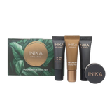 De Foundation Trial Set! Deze set bevat een primer, loose foundation, liquid foundation en BB cream. Perfect om uit te proberen of cadeau te geven. Allen zijn ze vrij van aceton, Vrij van alcohol, Vrij van aluminium, Vrij van fluoride, Vrij van formaldehyde, Vrij van ftalaten, Vrij van gluten, Vrij van hars, Vrij van kleurstoffen, Vrij van parabenen, vrij van petroleum, Vrij van siliconen, Vrij van sulfaten, Vrij van tolueen, Biologisch, Dierproefvrij, Halal, Vegan, Vegetarisch