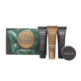 De Foundation Trial Set! Deze set bevat een primer, loose foundation, liquid foundation en BB cream. Perfect om uit te proberen of cadeau te geven. Allen zijn ze vrij van aceton, Vrij van alcohol, Vrij van aluminium, Vrij van fluoride, Vrij van formaldehyde, Vrij van ftalaten, Vrij van gluten, Vrij van hars, Vrij van kleurstoffen, Vrij van parabenen, vrij van petroleum, Vrij van siliconen, Vrij van sulfaten, Vrij van tolueen, Biologisch, Dierproefvrij, Halal, Vegan, Vegetarisch