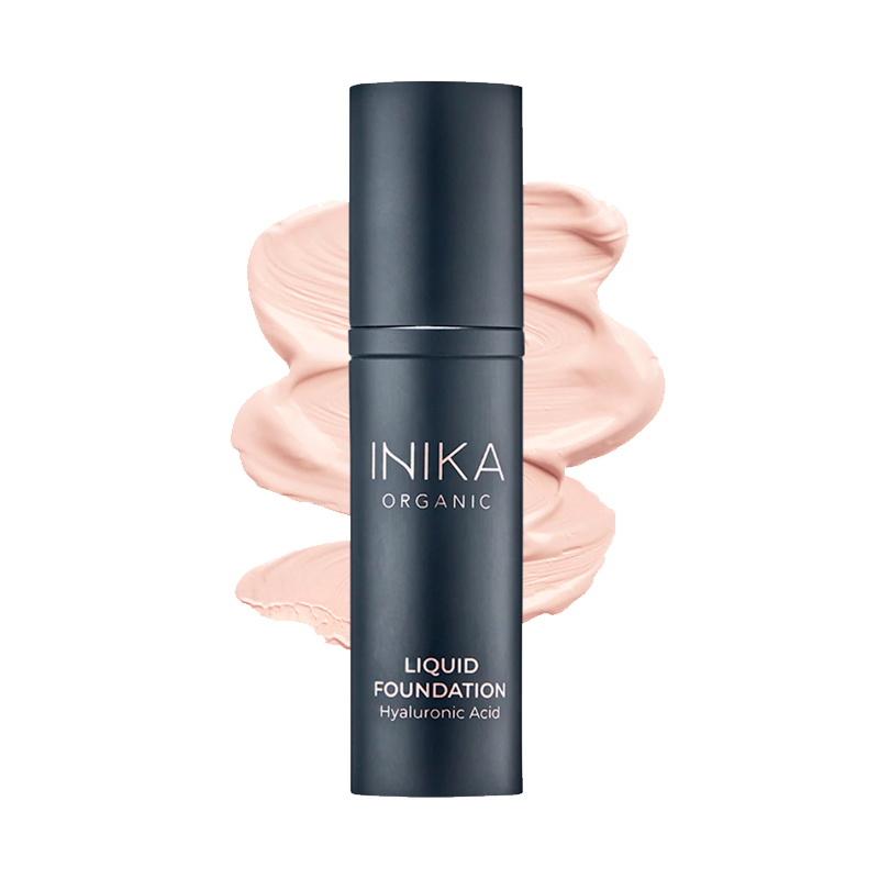 Deze prachtige Liquid Foundation met Hyralonzuur van INIKA Organic Make-up is biologisch gecertificeerd en zit boordevol organische antioxidanten, vitamines en mineralen.