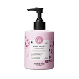 Vivid Violet Non-permanent colour masque haarmasker van Maria Nila. Een prachtige fel paarse kleur vegan haar kleur masker. 
