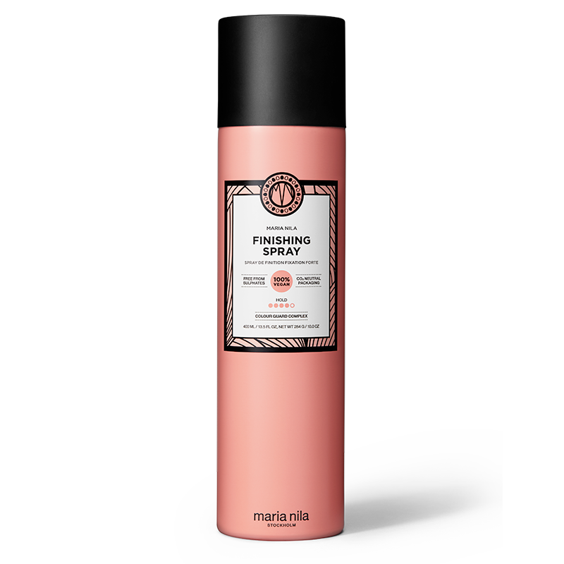 Maria Nila Finishing spray. Vegan haarspray met extra hold, zonder sulfaten.