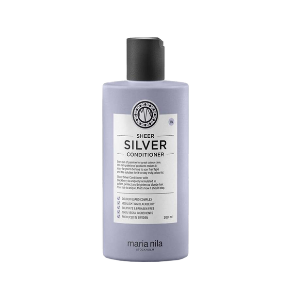 Maria Nila Sheer Silver Conditioner - zilverconditioner voor asblond, grijs of wit haar