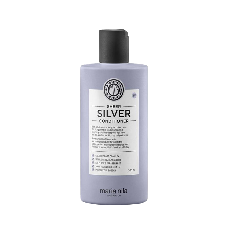 Maria Nila Sheer Silver Conditioner - zilverconditioner voor asblond, grijs of wit haar