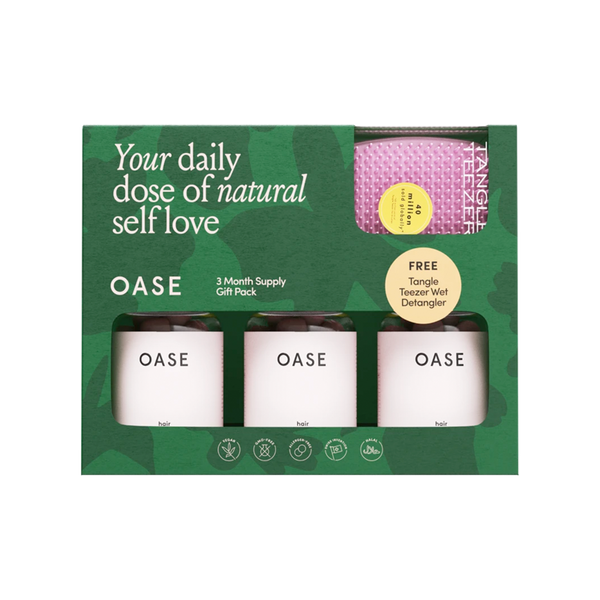 OASE Hair vitamins giftpack met gratis Tangle Teezer