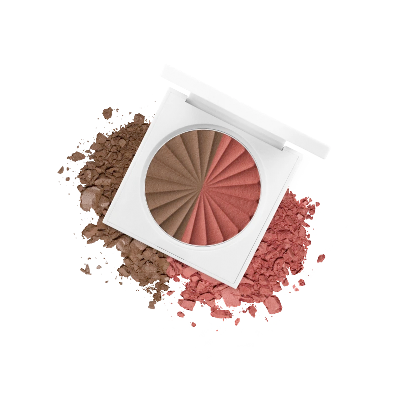 Veganistische bronzer en blusher in 1 van Ofra cosmetics voor tan en deep skintones